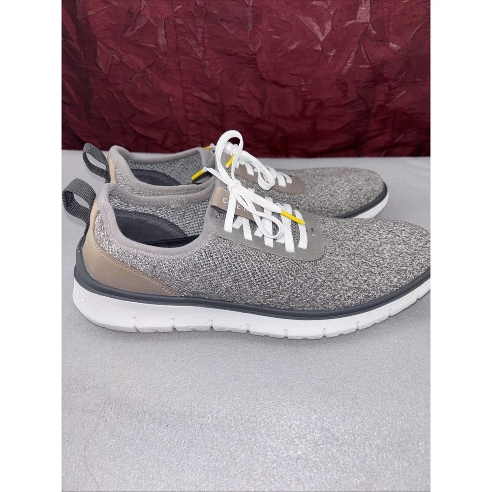 Cole Haan Generation ZeroGrand Stitchlite Men's 9 Glacier Gray Casual Shoes EUC